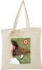 Daisy Canvas Grocery Tote